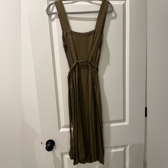 Olive Green Dress size small - Picture 2 of 2